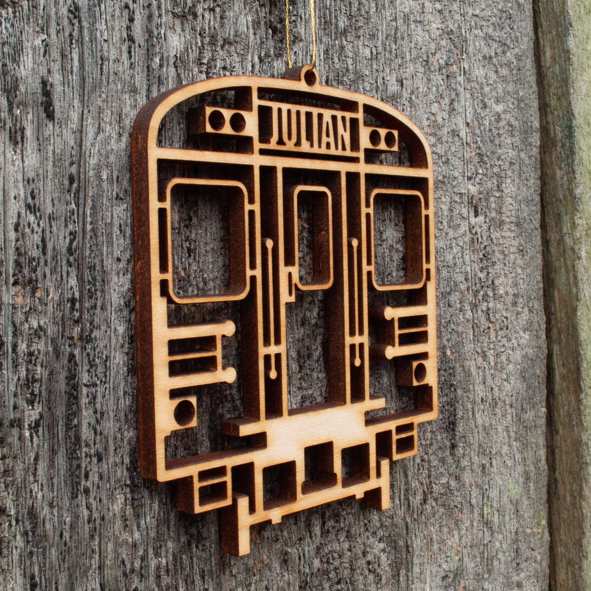 Subway Car Christmas Ornament South Kent Studio