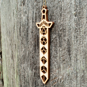 Dungeons and Dragons Sword Ornament