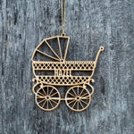 Baby Carriage Ornament