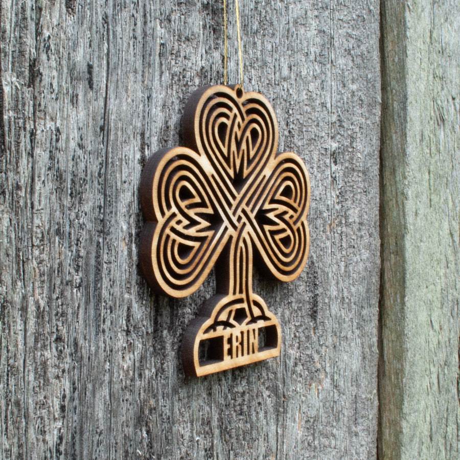 Celtic Shamrock Ornament