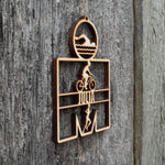 Iron Man / Triathlon Ornament