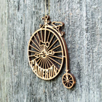 Penny-Farthing Bicycle Ornament
