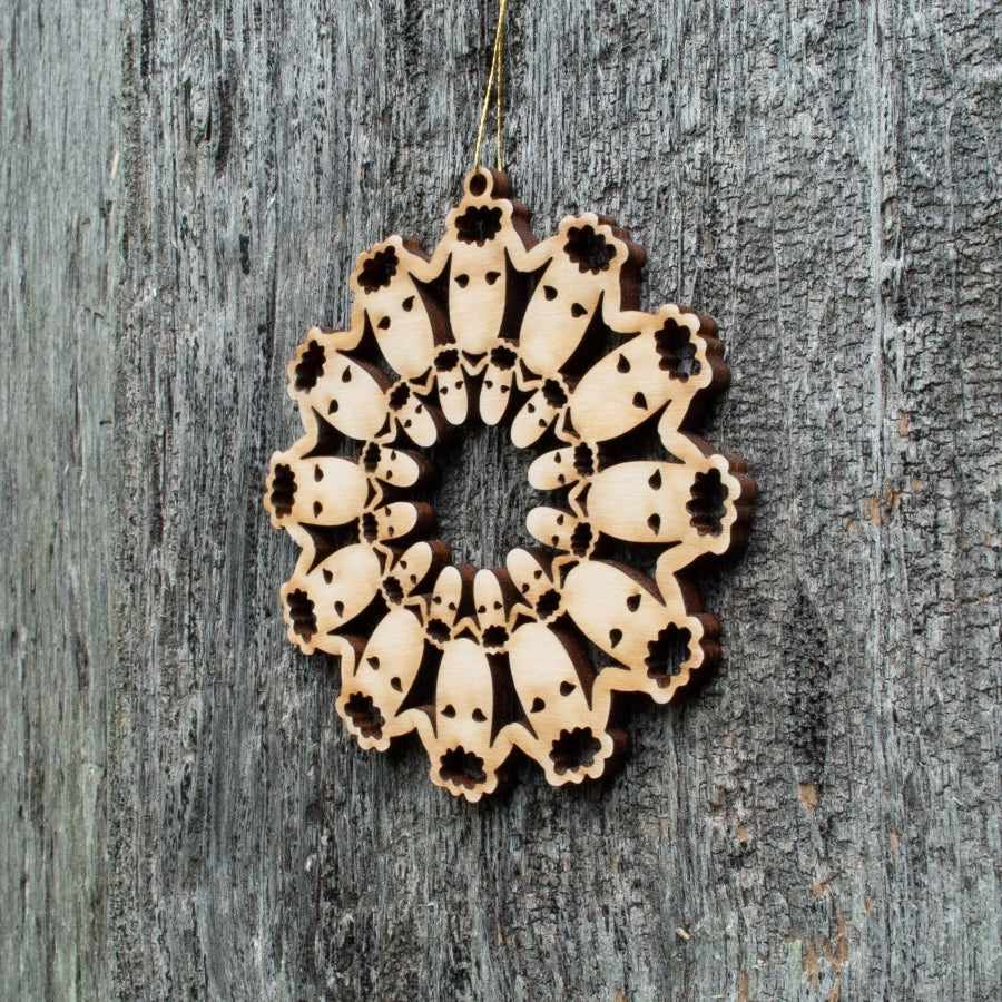 Sheeple Snowflake Ornament
