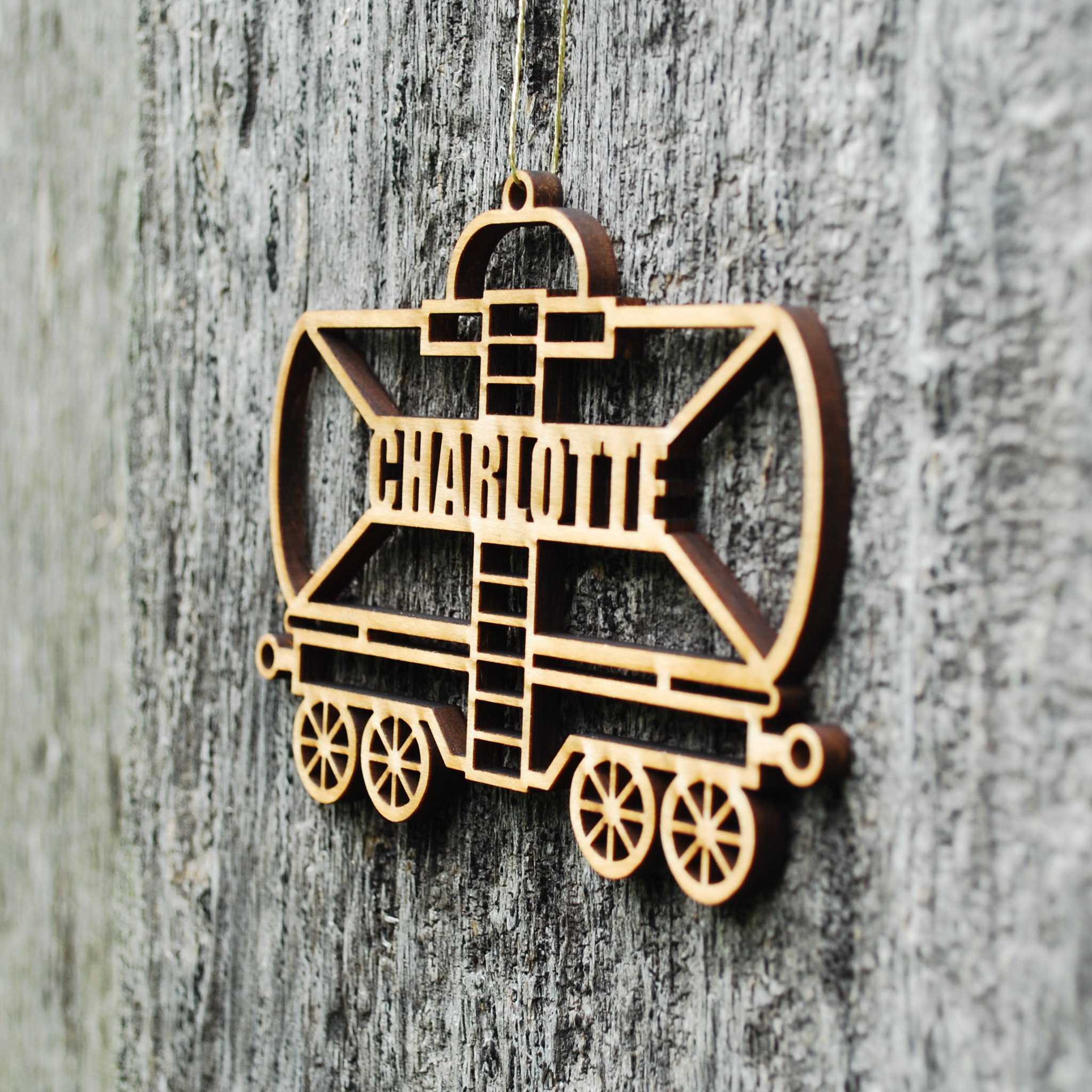 Holiday Train Tanker Car Ornament