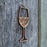 Wine Glass Ornament